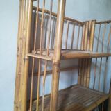 Bamboo folding shelf