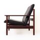 Lounge set by sven ivar dysthe for dokka møbler, 1960s – new black leather