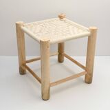 vintage Moroccan low stool
