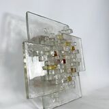 Mid-Century Murano Glass wall light by Albano Poli for Poliarte. Italy 1970s