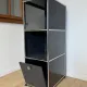 USM Haller Column in Anthracite Grey