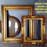 Oval rattan mirror forming a vintage sun 70s 61x42 cm SB