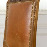 Set of 6 Art Deco carved walnut chairs, Circa 1920