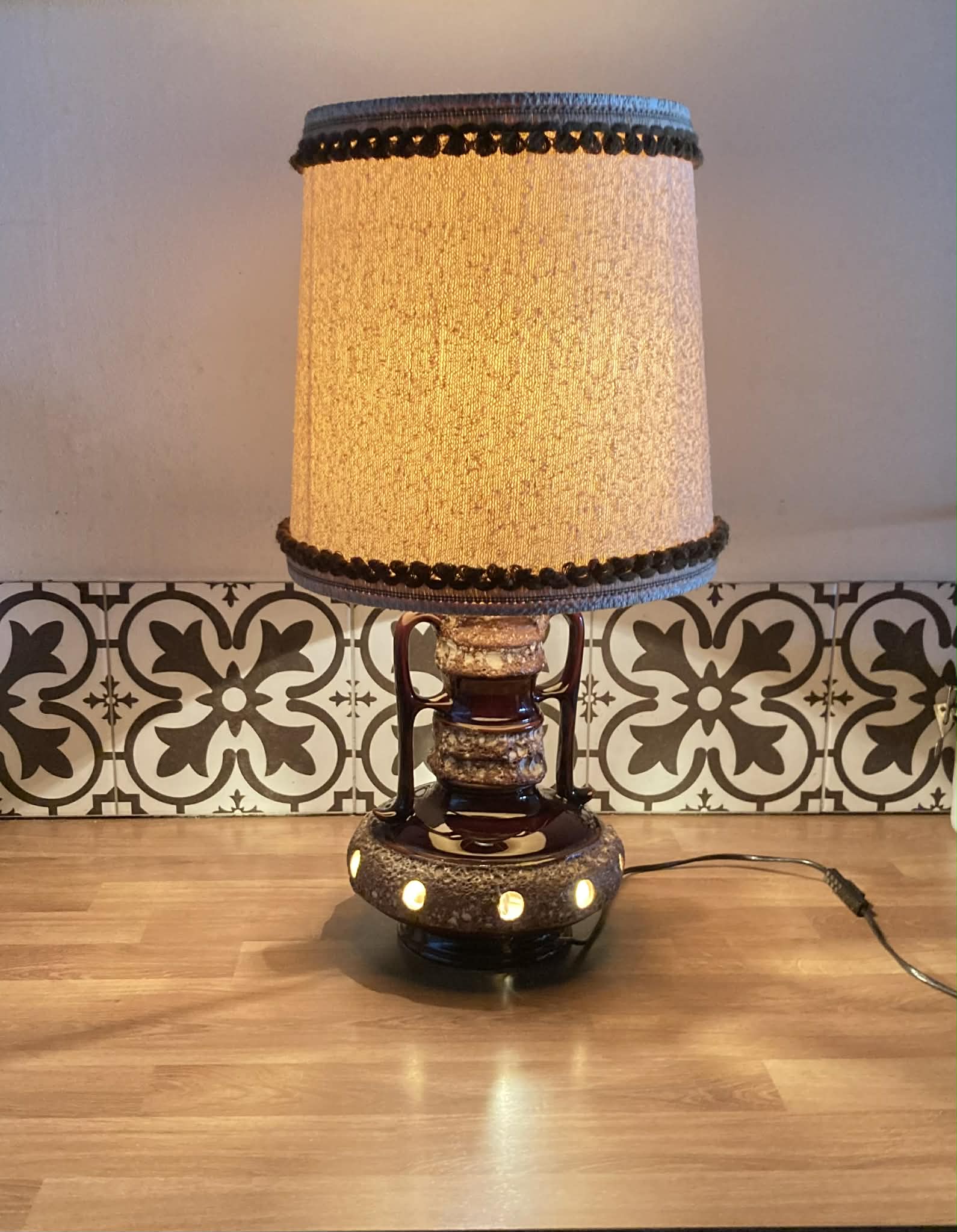 Fat Lava lamp double lighting