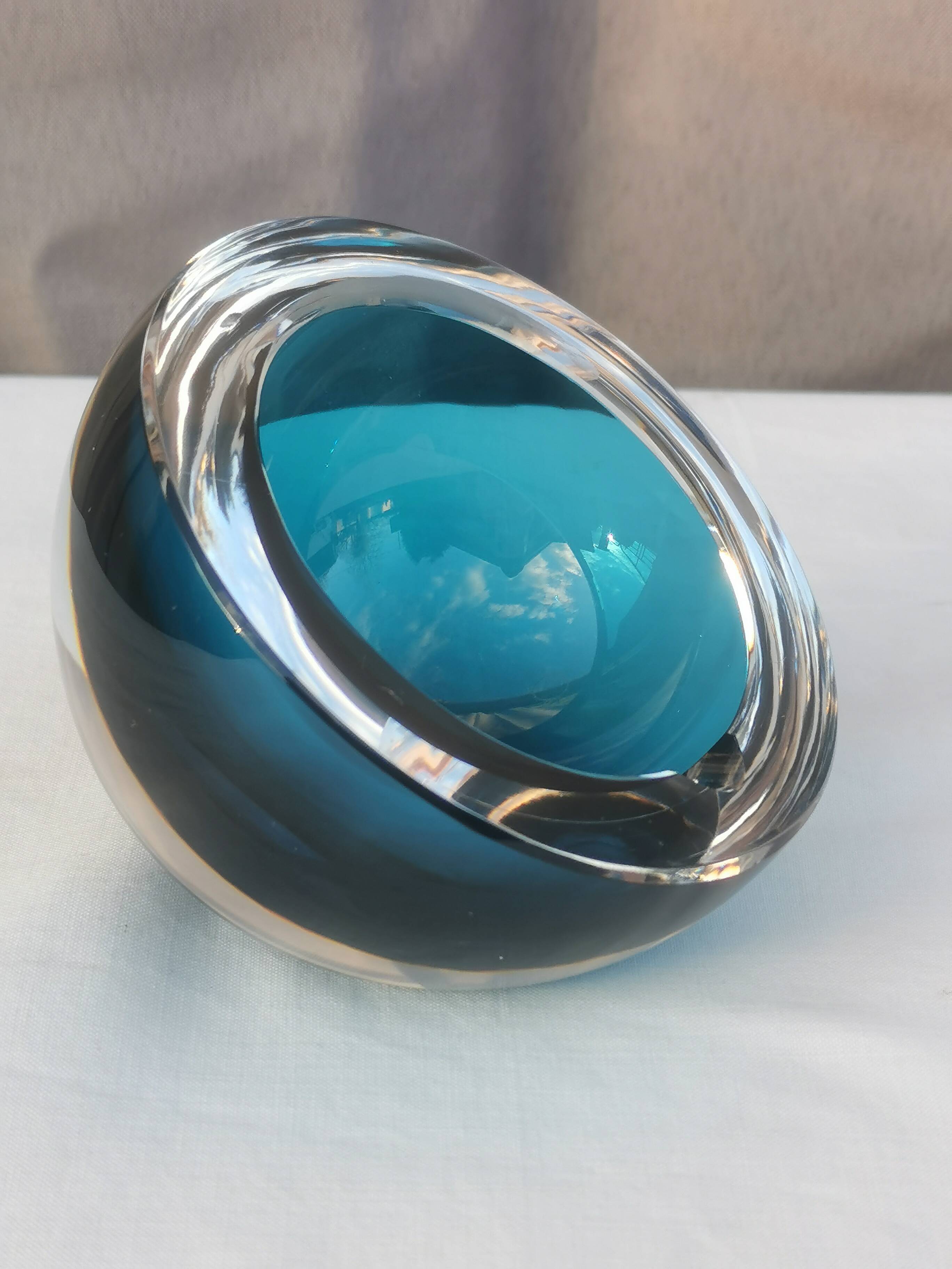 SAINT LOUIS CRYSTAL EMPTY POCKET OR ASHTRAY