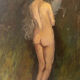 Table HST Academic Nude Woman circa 1940