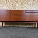 60s 70s teak sideboard Credenza cabinet Bartels Danish Modern Design