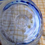 Set of 6 vintage blue bowls by Duralex