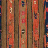 Anatolian handmade kilim rug 240 cm x 138 cm