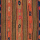 Anatolian handmade kilim rug 240 cm x 138 cm