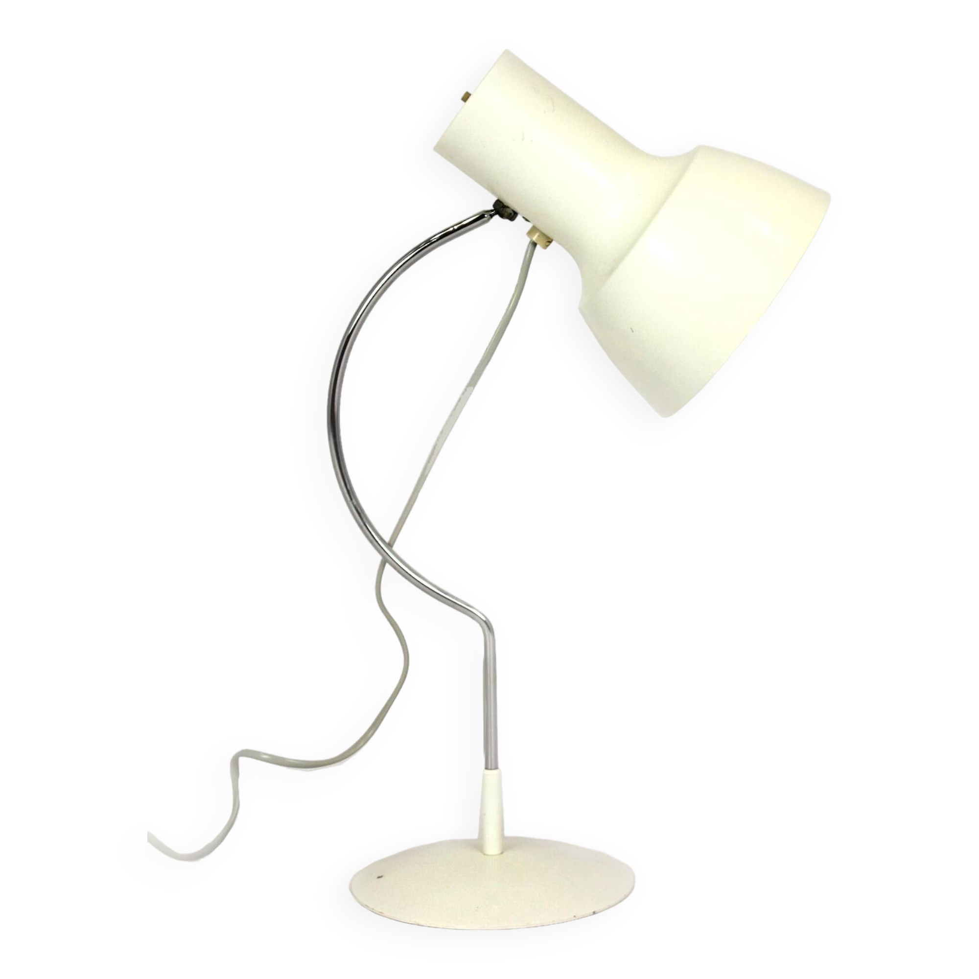 White Table Lamp by Josef Hurka for Napako, 1960s