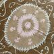 Vintage hand-embroidered tablecloth 156x160 cm