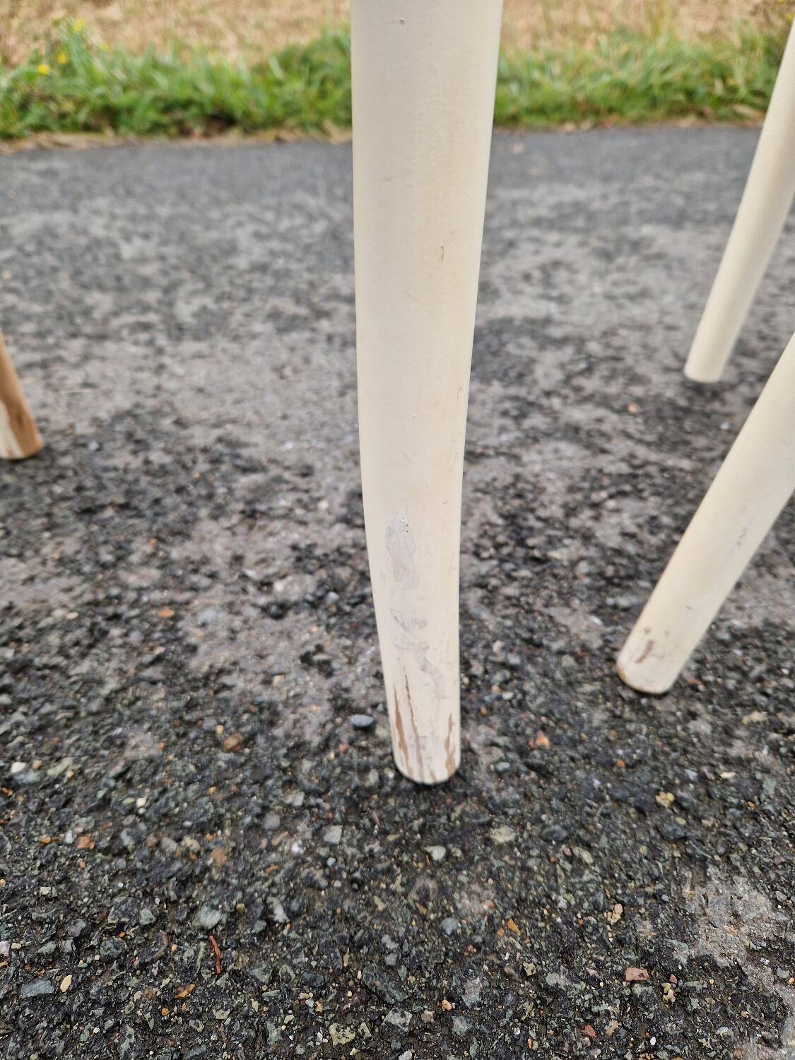 Set of 3 vintage bistro chairs