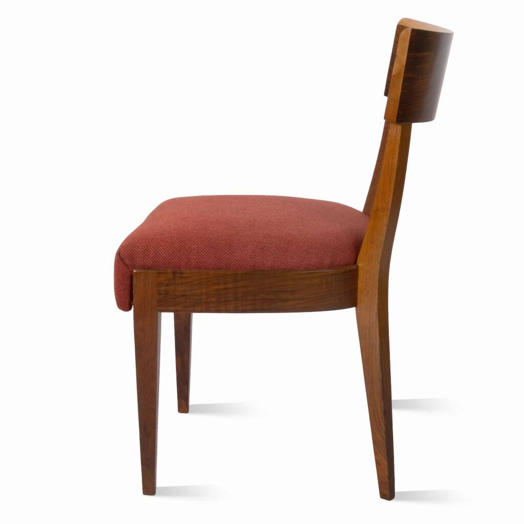 Wooden dining chair by Jindřich Halabala for UP závody in the 1940s