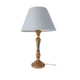Lampe en bois doré