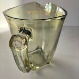 Smoked glass pitcher