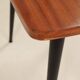 Vintage coffee table modern design 1970 mahogny