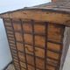 Old Vintage Indian Box on Wooden Wheels Early 20th S
