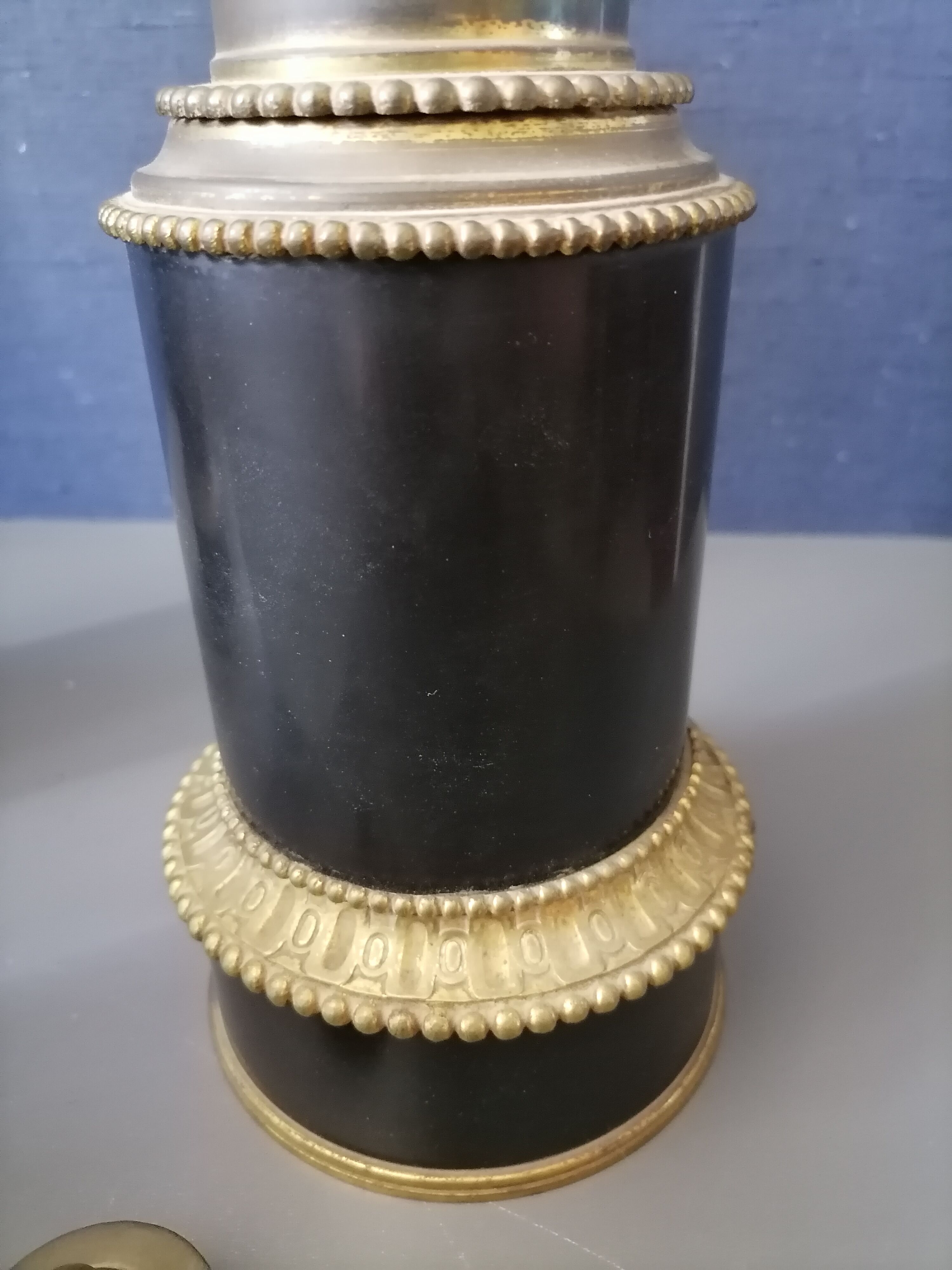 Paire de lampes à pétrole Napoléon III
