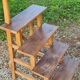 Old library stepladder