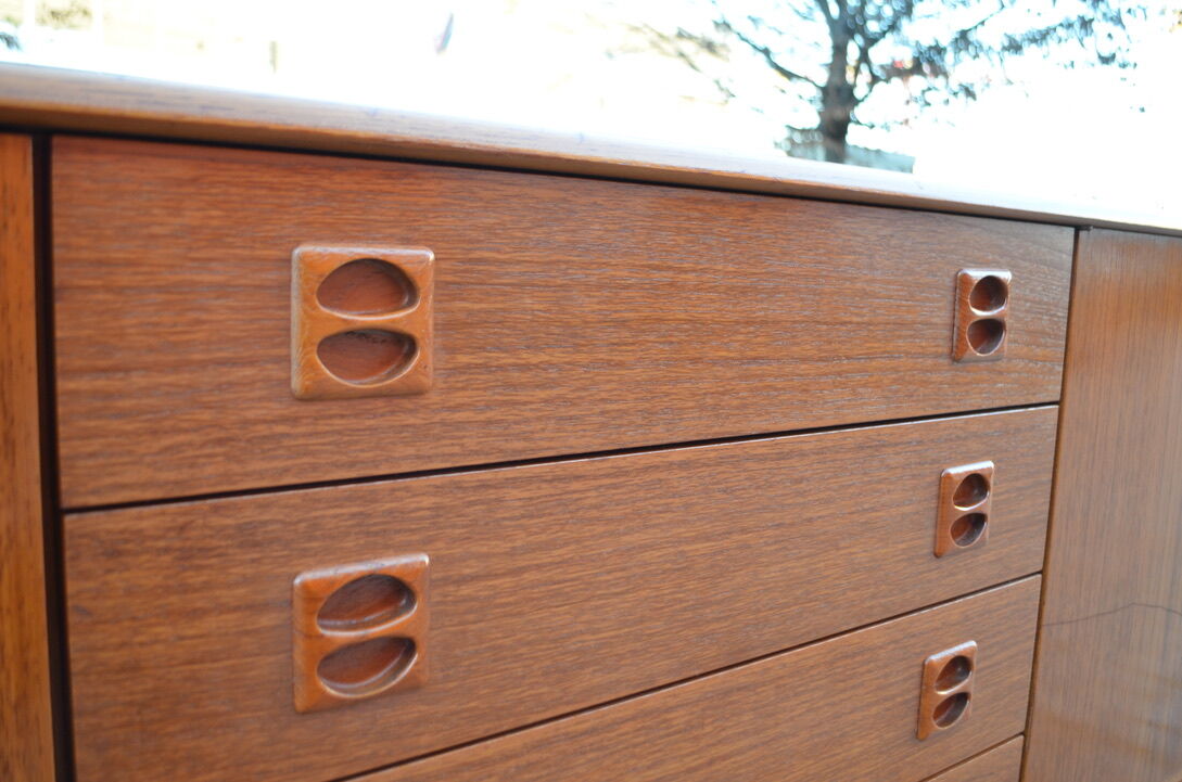 Danish modern teak sideboard