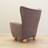 Grey armchair, Scandinavian design, production: Denmark