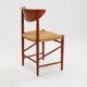 Model 316 dining chairs by Peter White & Orla Moelgard-Nielsen for Søborg Møbelfabrik, 1958, set of 6