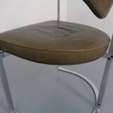 Mocdl 6911 Armchair in Leather by Horst Brüning for Kill International, 1968