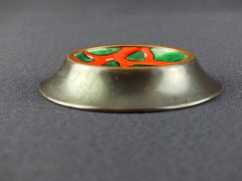 Henri Miault, enameled copper ring sizer