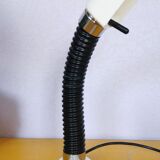Flexible and adjustable lamp lacquered brass, 1970