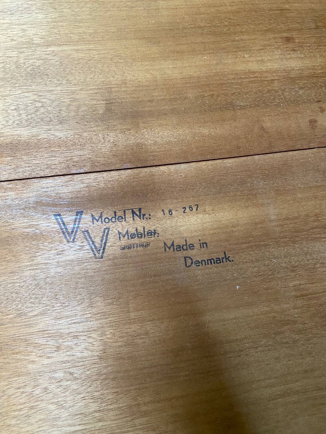 Vintage Scandinavian dining table