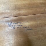 Vintage Scandinavian dining table