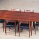 Table extensible scandinave en palissandre