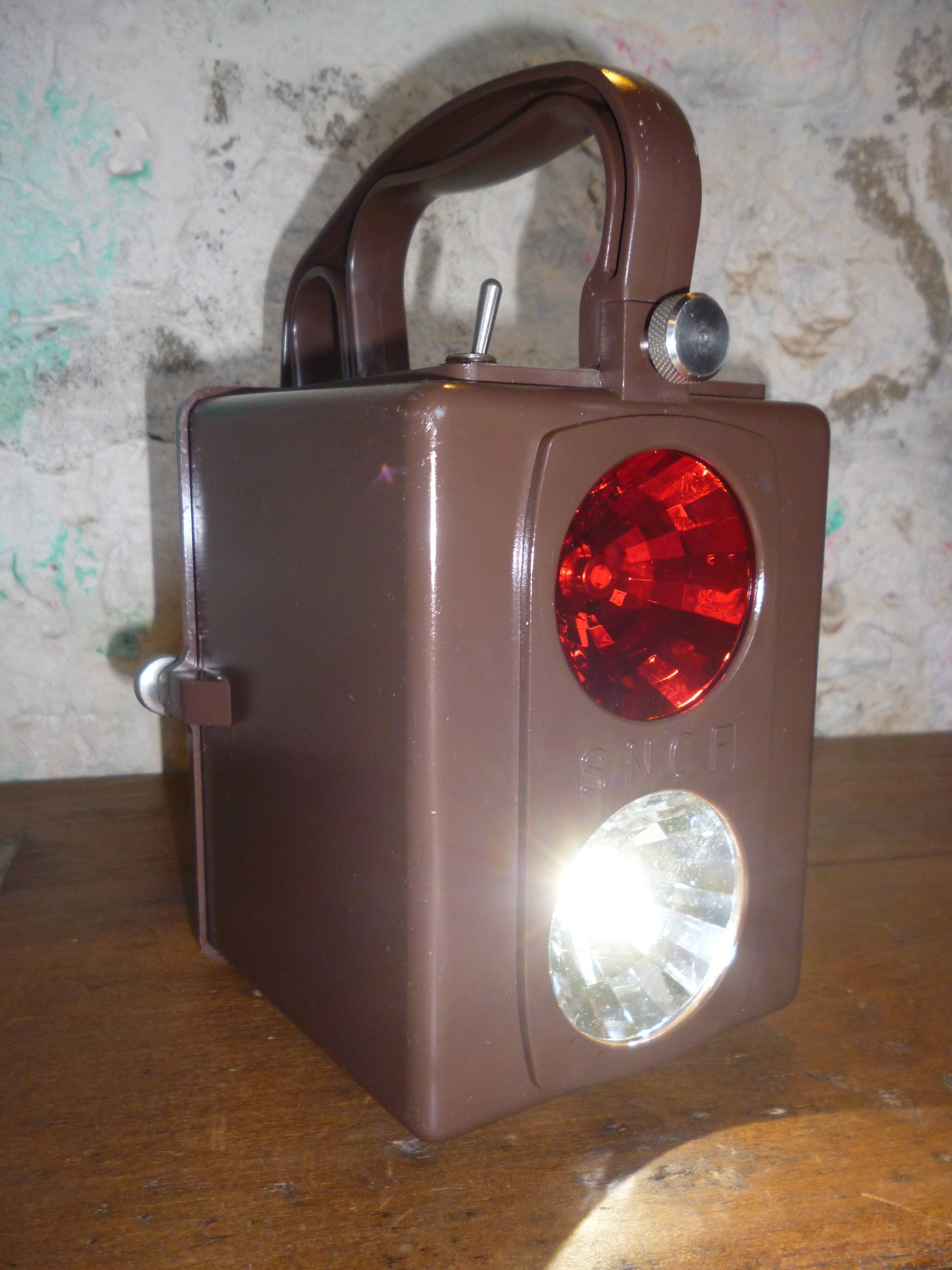 SNCF Lamp - Bakelite - Portable