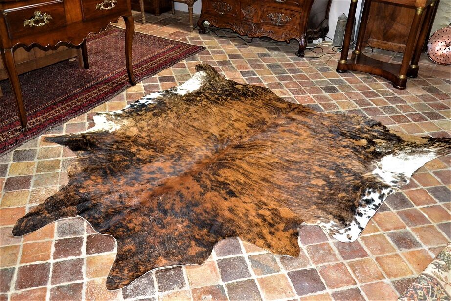 Genuine cowhide carpet