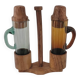 60's salt pepper oil and vinegar set