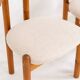 Ensemble de 4 chaises en pin par Vamdrup Stolefabrik (Danemark, années 1970).