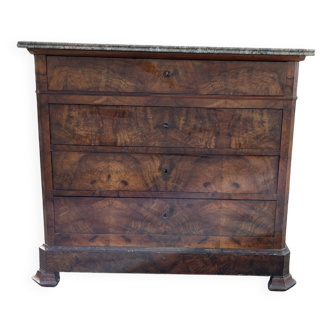 Beautiful chest of drawers from the Restoration / Louis-Philippe period, 19th century