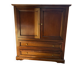 Wooden TV unit with drawers