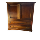 Wooden TV unit with drawers