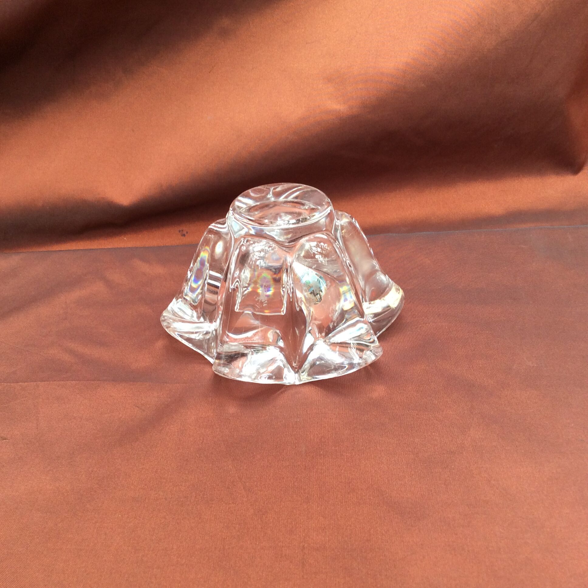 Crystal ashtrey of Vannes Art France