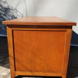Oak desk 8 drawers double boxes 1950
