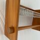 Vintage spice rack and kitchen towel