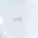 Coffee service in white and gold porcelain Limoges France