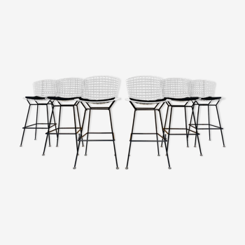 Wire barstools by Harry Bertoia for Knoll, 1960