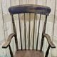 Fauteuil anglais en orme de la fin du XIXème