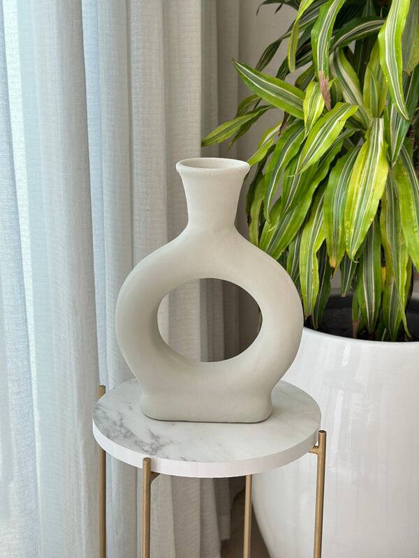 Handmade ceramic vase