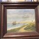 Tableau ancien marin, huile sur toile.