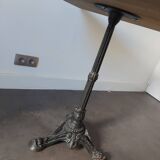 Vintage enameled table, Courchevel ski resort