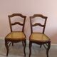 Pair of cane chairs